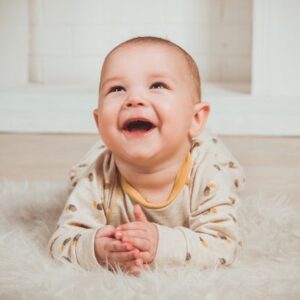 My Newborn Smiles